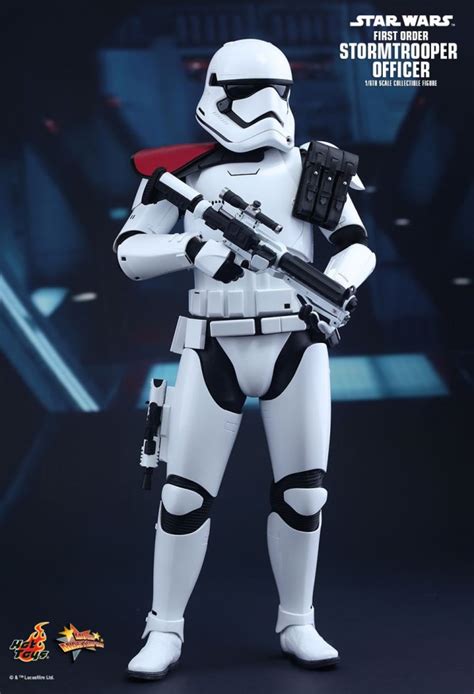 First Order Stormtrooper Officer The Force Awakens Star Wars MMS334 Hot Toys