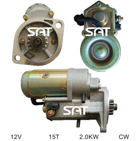 Starter For Nippondenso 12V 2kw 15t Starter Motor And Auto Starter