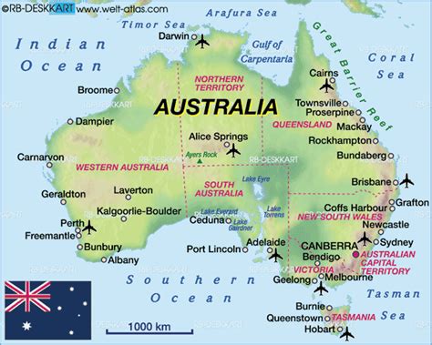 Cairns Map - Australia