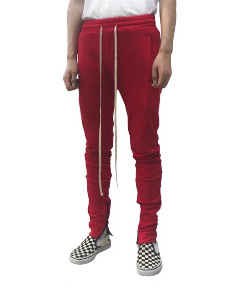 red sweatpants for men 6