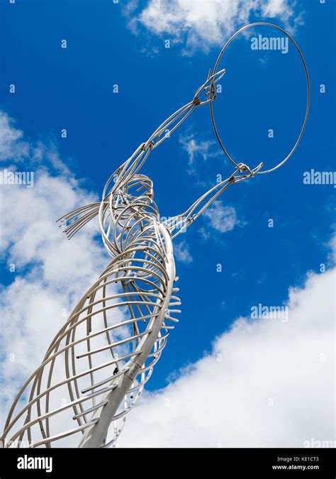 The Beacon Of Hope Sculpture In Belfast 2 Stock Photo Alamy
