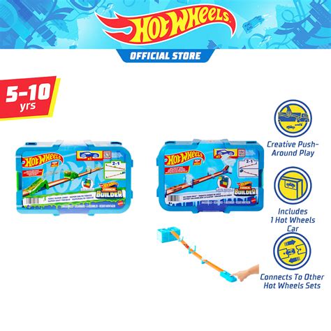 Hot Wheels Track Builder Starter Builder Boxes Assortment ฮอตวล ชดรางแบบกลอง HNJ B