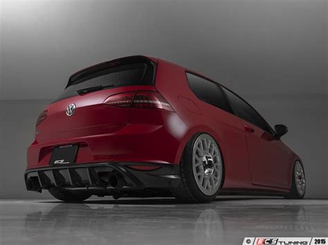 Ecs News Ecs Carbon Fiber Rear Diffuser Vw Mk7 Gti