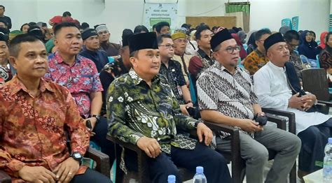 Didampingi Sekda Wawali Richard Sualang Hadiri Safari Ramadhan Di