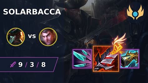 Solarbacca Gangplank Top Vs Jayce Na Challenger Lol Season 2024