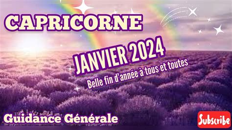 Capricorne Guidance G N Rale Janvier Wow Un Succ S Qui Oblige