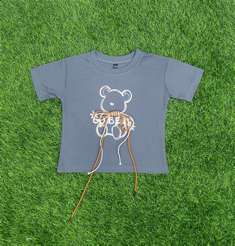 Girls Grey Top Greentomato Apparels