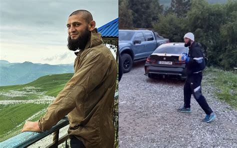 Watch Khamzat Chimaev Continues His Training And Recovery Near Scenic