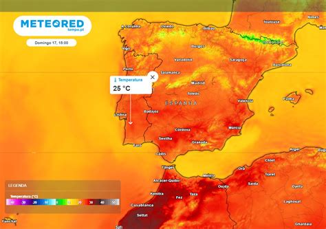 Tempo Em Portugal Nos Pr Ximos Dias Temperaturas Disparam At C