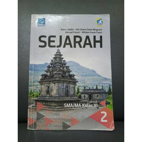 Jual Buku Sejarah Bekas Untuk SMA MA Kelas XI Peminatan Ilmu Ilmu