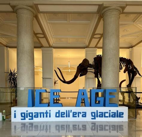 Zoic Mostra Ice Age Domani Sabato E Domenica Settembre Il