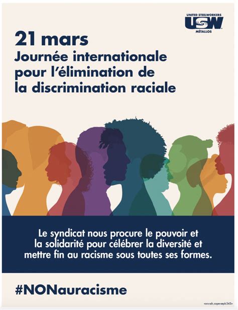 Affiche Du Mars Journ E Internationale Pour L Limination De La