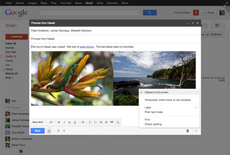 Gmail Offers Full-Screen Compose Again | TechCrunch