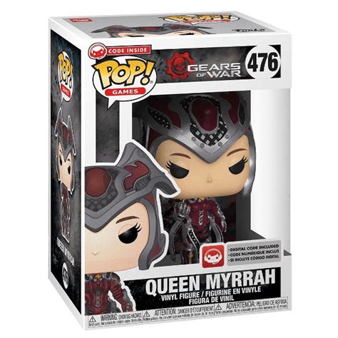 Funko Pop Games Gears Of War Queen Myrrah 476 Original Moça Do Pop Funko Pop é Aqui