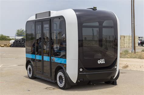 Local Motors And IBM Show First 3D Printed Self Driving Bus Olli