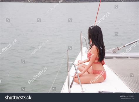 Portrait Sexy Asian Woman Wear Bikini Stock Photo Edit Now