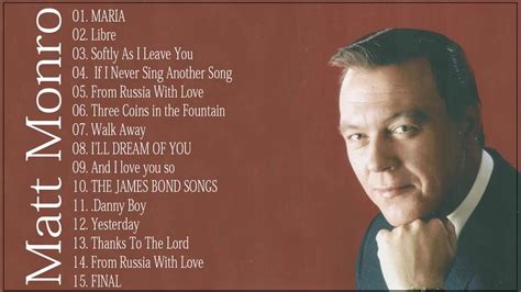 Matt Monro All The Best Full Album Best Of Easy Listening Best