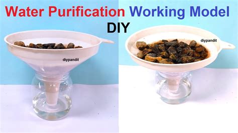 Water Purifier Water Purification Working Model Science Project