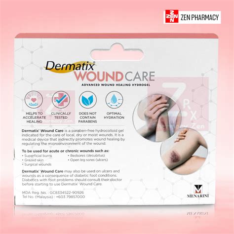 Zen Pharmacy Dermatix Woundcare 20g