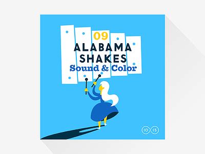 09. Alabama Shakes – Sound & Color by Anna Hurley on Dribbble