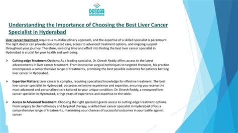 Ppt Expert Tips How To Find The Best Liver Cancer Specialist In