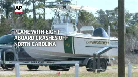 Coast Guard Runs Search After Plane with 8 Aboard Crashes off N.C ...