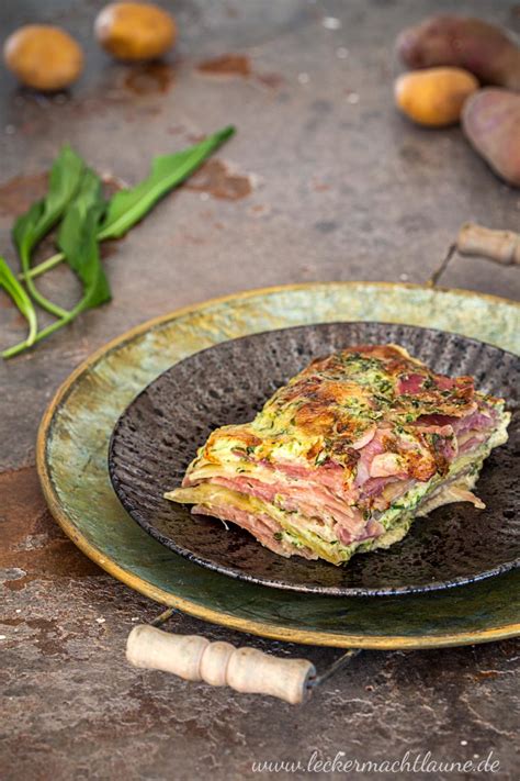 Bärlauch Kartoffel Auflauf bärlauchsaison lecker macht laune