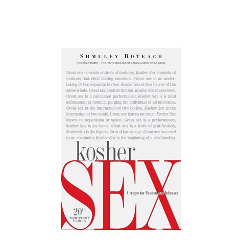 Kosher Sex Book Kosher Sex