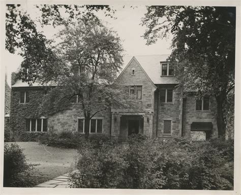 University of Michigan Theta Chi Fraternity at Washtenaw Ave & S. University, 1947 | Ann Arbor ...