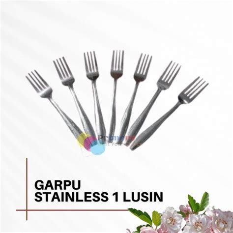 Jual Sendok Makan Lusinan Stainless Set Tebal Sendok Stenlis Batik