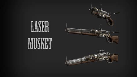 Unique Replacers Automaticlasermusket At Fallout Nexus Mods And