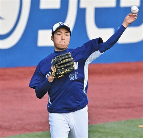 【中日】12日プロ初登板初先発の育成出身・上田洸太朗 野球人生初の神宮に「自分のボール投げたい」：中日スポーツ・東京中日スポーツ