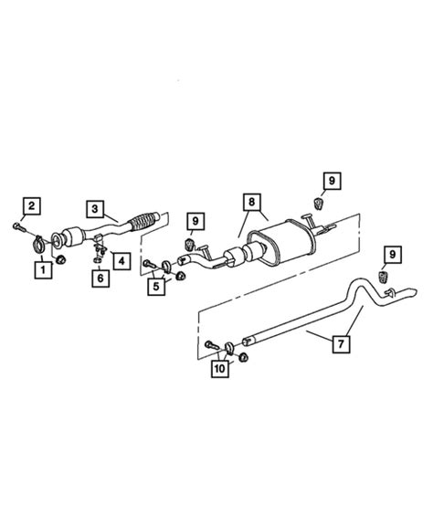 Exhaust System For 2006 Dodge Sprinter 3500