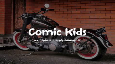 Comic Kids Font : Download Free for Desktop & Webfont