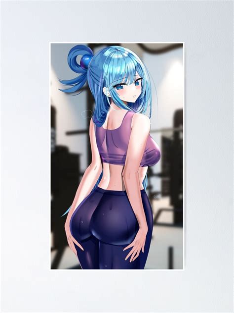 Sexy Aqua Boobs Ass Butt Thicc Konosuba Lewd Dirty Bikini Ecchi