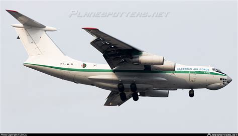 7T WID Algerian Air Force Ilyushin Il 76TD Photo By ZhiC Li ID