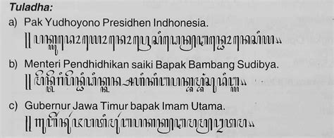 Aksara Murda dan Contohnya - Seni Budayaku