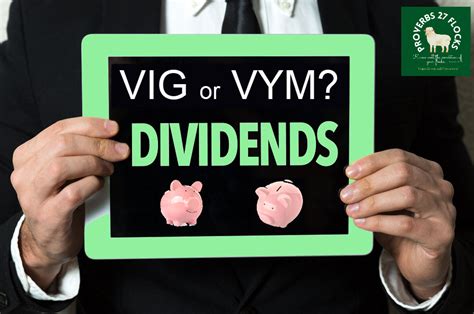 Comparing Dividend ETFs VIG And VYM Know Your Flocks Herds