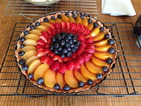 I Made A Fresh Summer Fruit Tart For A Dinner Party Food