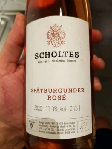 Weingut Scholtes Spätburgunder Rosé Vivino