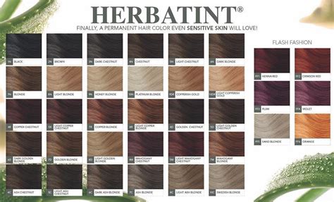 Herbatint Hair Colors Natural And Intense Results