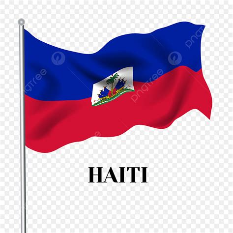 Haiti Flag Clipart Transparent PNG Hd, Hand Drawn Cartoon Haiti Flag ...