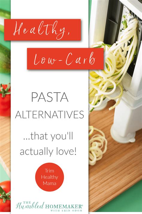 Pasta Alternatives Youll Love Trim Healthy Mama And Gluten Free