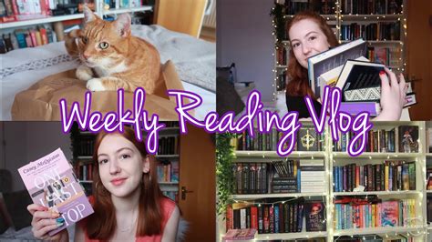 Weekly Reading Vlog 🦋 Youtube