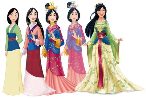 Mulan Dress Evolution Disney Princess Photo 35224471 Fanpop