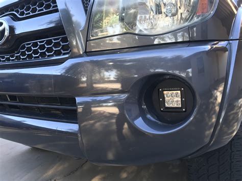 Upgraded To The Cali Raised Led Amber Fog Lights Today What A Fine