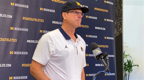 Michigan Football Head Coach Jim Harbaugh Explains What The Michigan