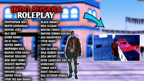 SERVER GTA SAMP ANDROID MASIH FRESH DAN RAME INDO PUSAKA ROLEPLAY YouTube