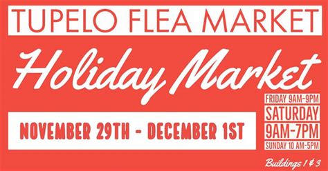 Tupelo Flea Market – Holiday Market | OurTupelo