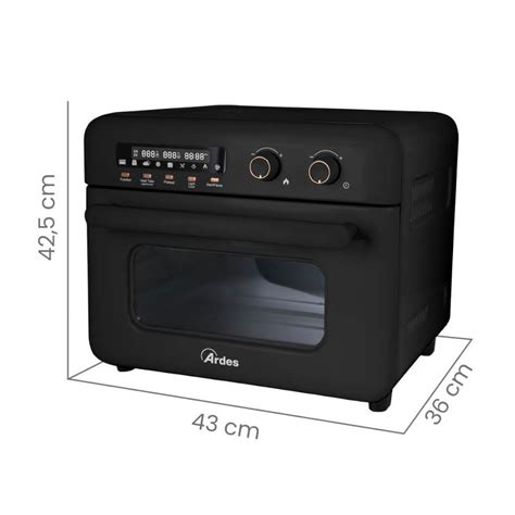 Arfrya Forno Fritadeira S Leo Digital L W Preto Ardes